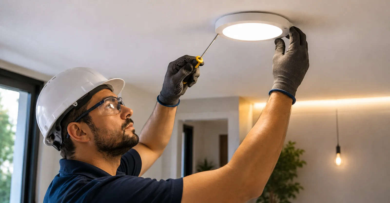 Iluminação e ventiladores Voltare
